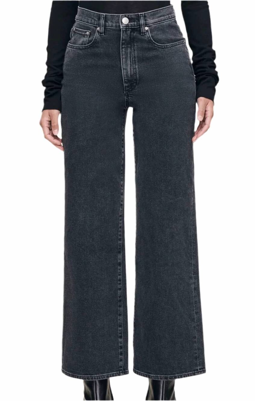 NEW DL1961 - WOMEN'S karmine wide leg jeans in nightshade